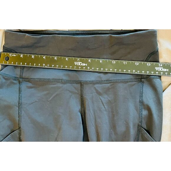 Lululemon High Rise Tight Mesh Panel Tiered Ankle 6 - Picture 7 of 8